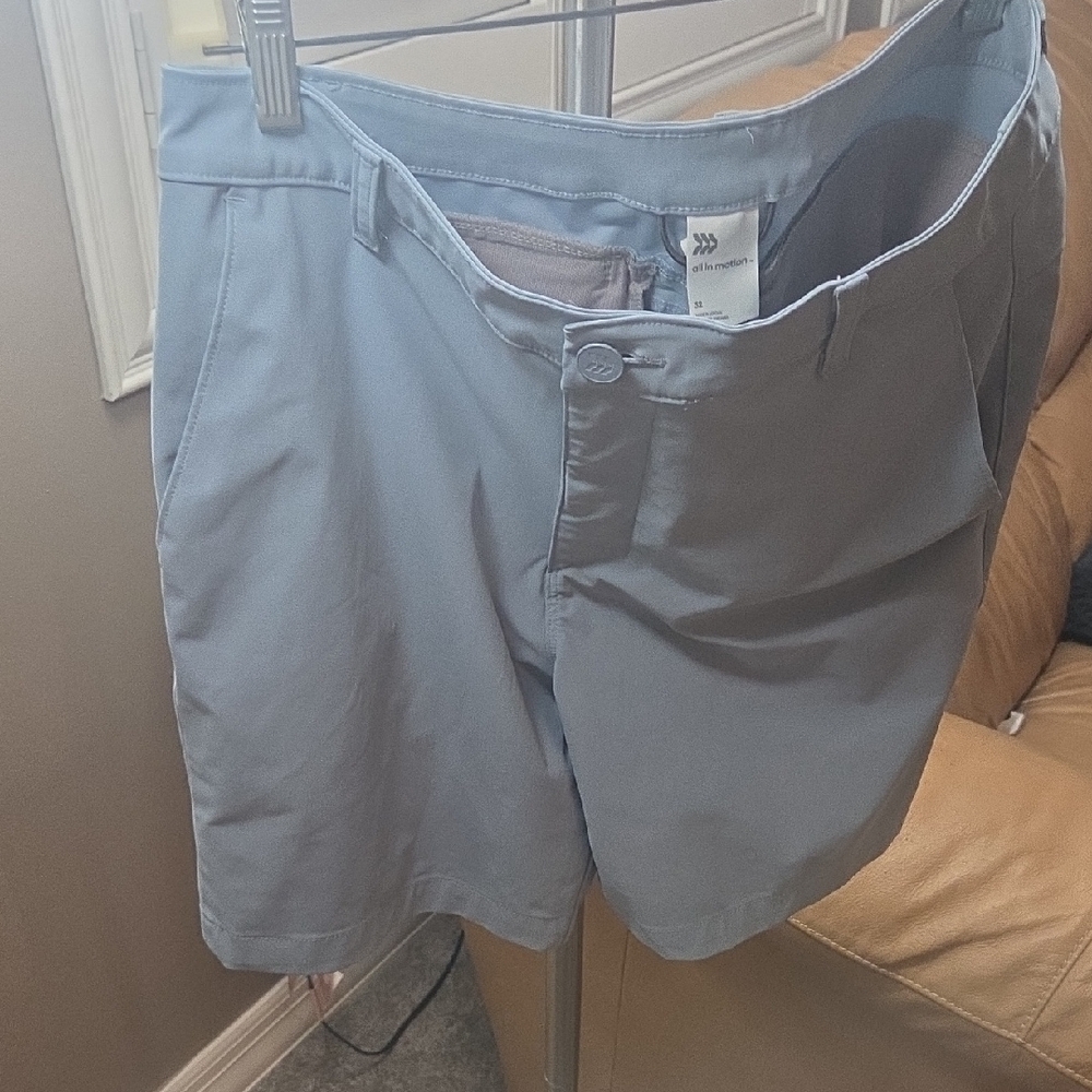 All in Motion Light Gray Men's Shorts